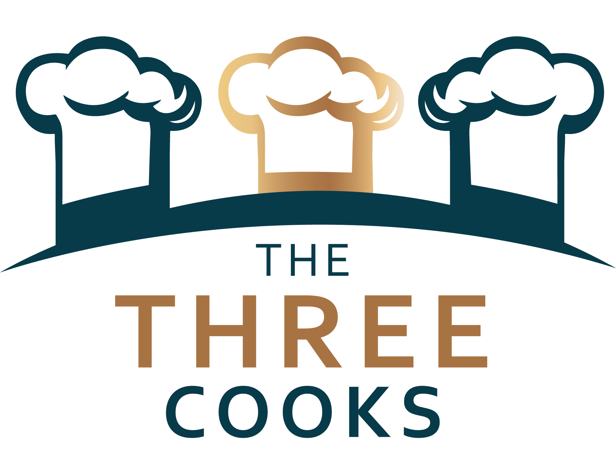 The Three Cooks Logo